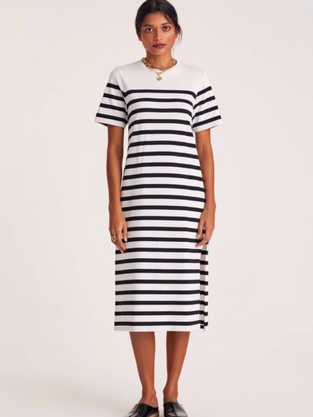 Balzac Paris Claodia Dress With Black Stripes